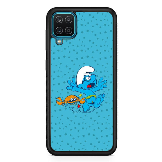 The Smurfs Don't Be Naughty Samsung Galaxy A12 Case-Oxvistore