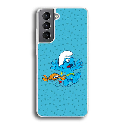 The Smurfs Don't Be Naughty Samsung Galaxy S21 Plus Case-Oxvistore