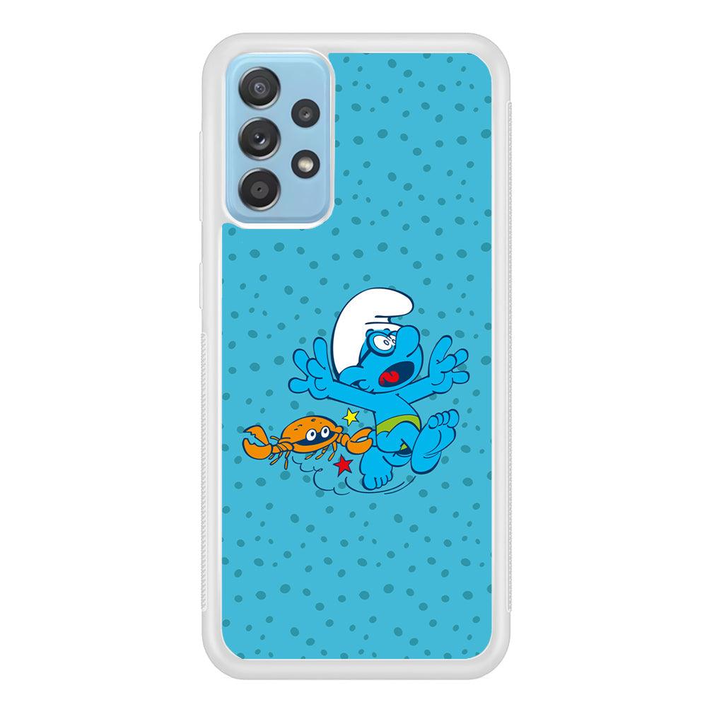 The Smurfs Don't Be Naughty Samsung Galaxy A72 Case-Oxvistore