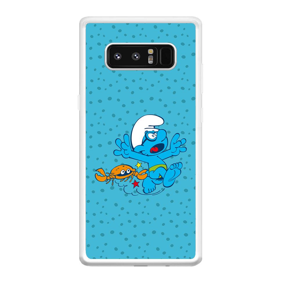 The Smurfs Don't Be Naughty Samsung Galaxy Note 8 Case-Oxvistore