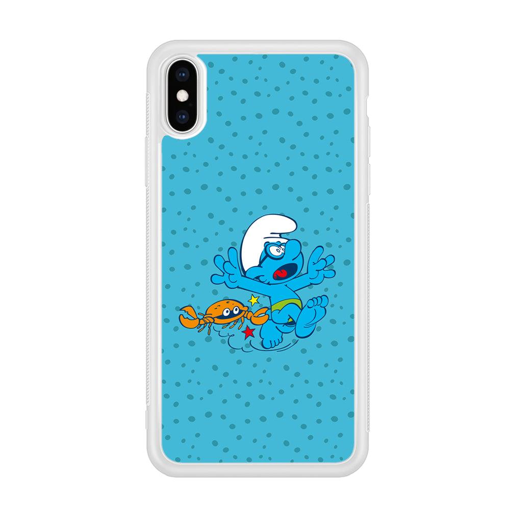 The Smurfs Don't Be Naughty iPhone XS Case-Oxvistore