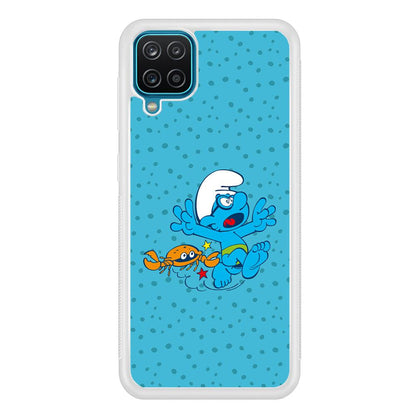 The Smurfs Don't Be Naughty Samsung Galaxy A12 Case-Oxvistore