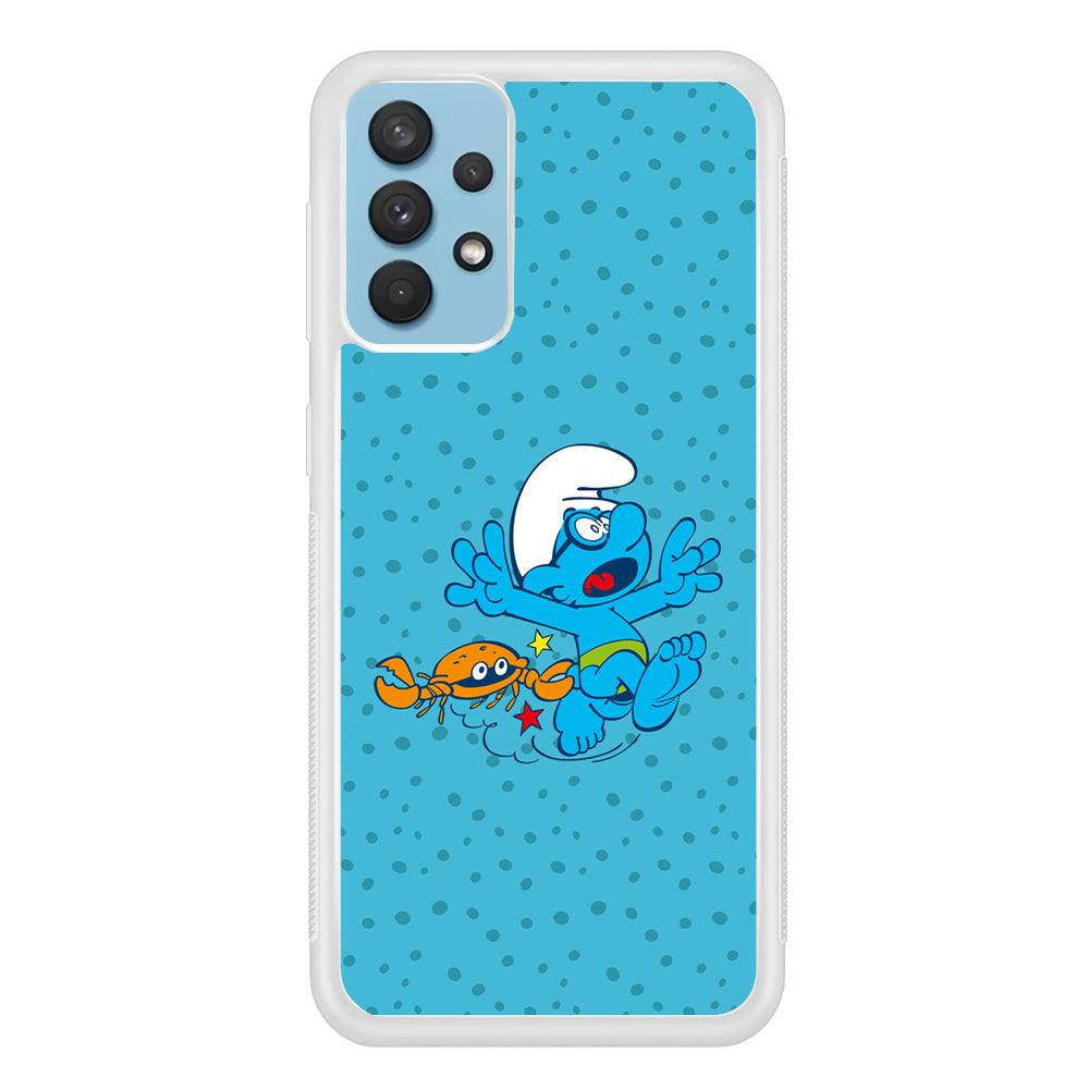 The Smurfs Don't Be Naughty Samsung Galaxy A32 Case-Oxvistore