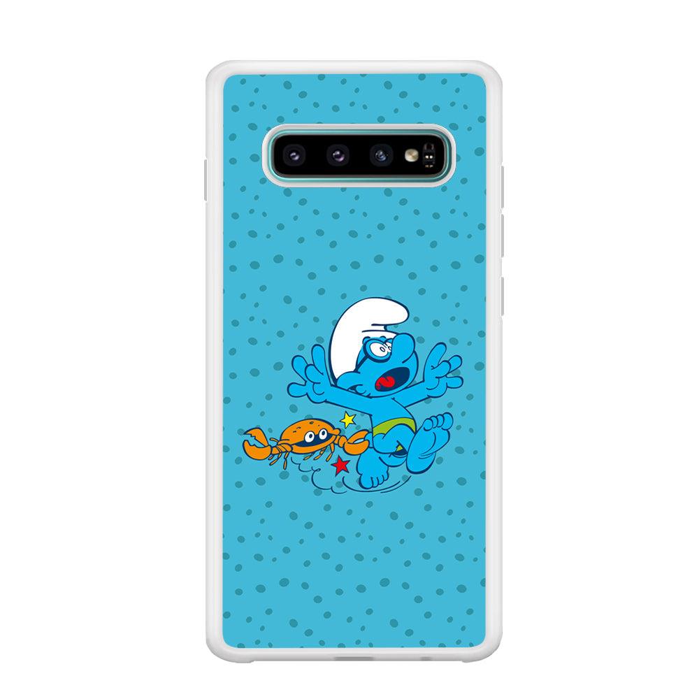 The Smurfs Don't Be Naughty Samsung Galaxy S10 Plus Case-Oxvistore