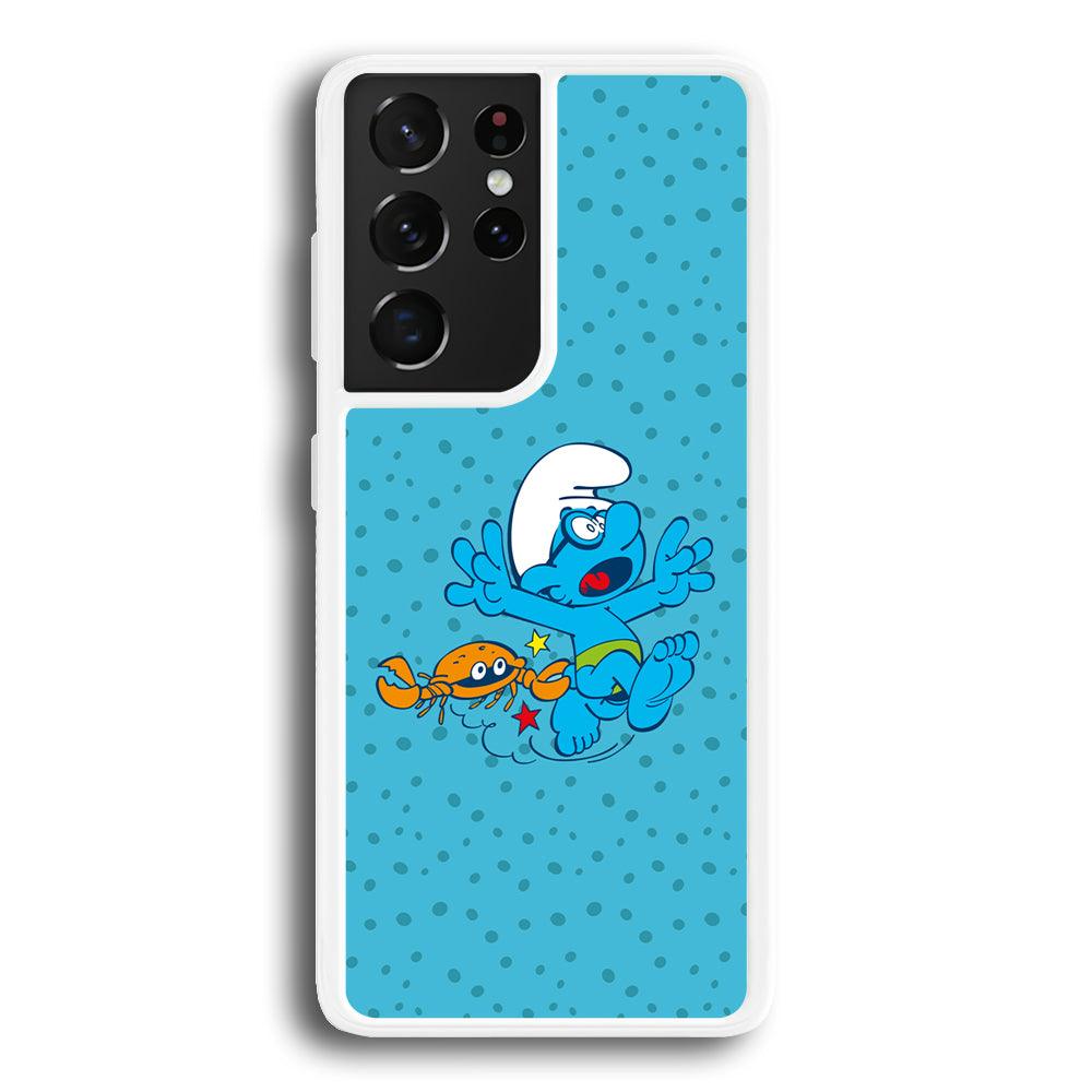 The Smurfs Don't Be Naughty Samsung Galaxy S21 Ultra Case-Oxvistore