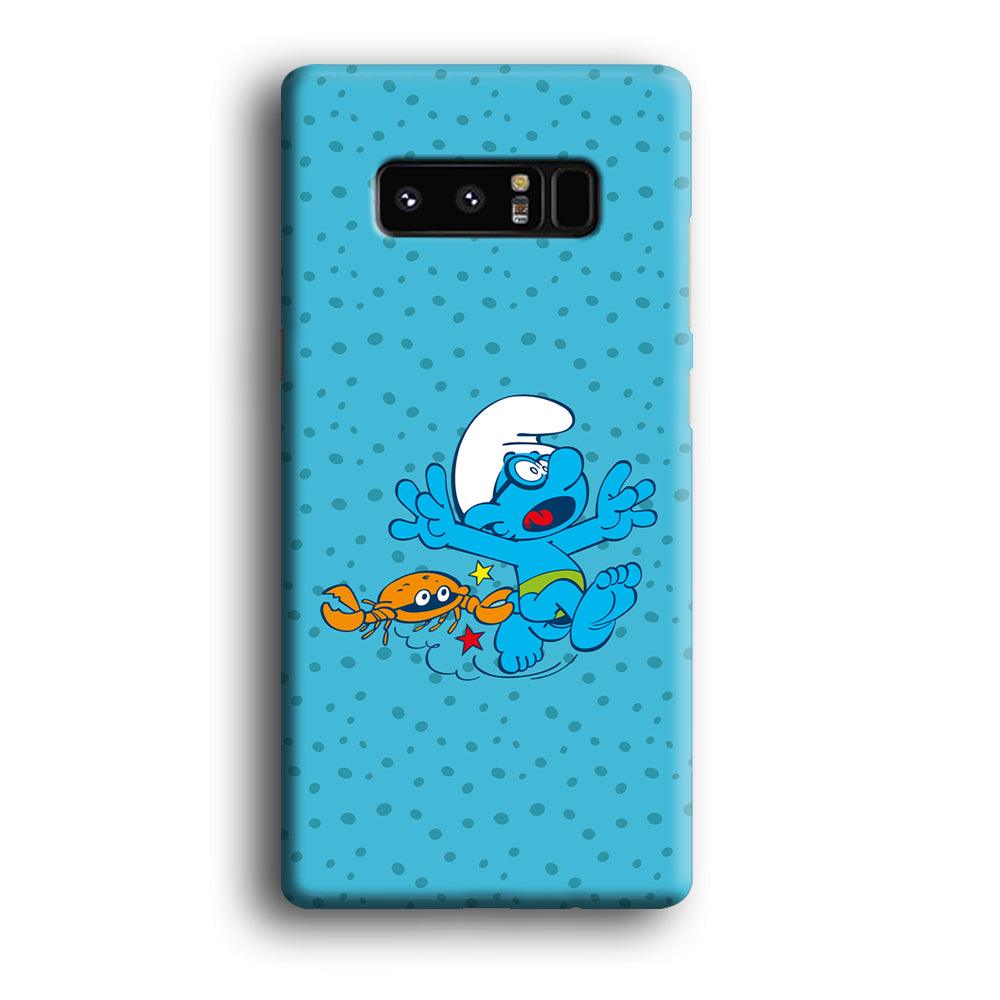 The Smurfs Don't Be Naughty Samsung Galaxy Note 8 Case-Oxvistore