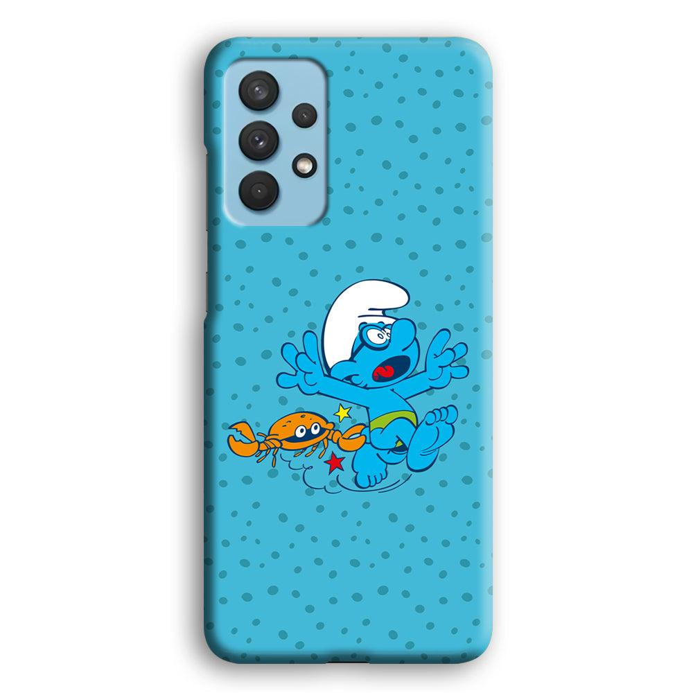 The Smurfs Don't Be Naughty Samsung Galaxy A32 Case-Oxvistore