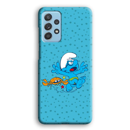 The Smurfs Don't Be Naughty Samsung Galaxy A52 Case-Oxvistore