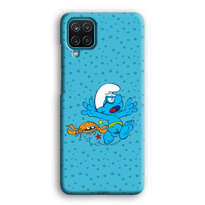 The Smurfs Don't Be Naughty Samsung Galaxy A12 Case-Oxvistore