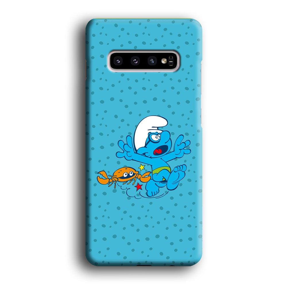 The Smurfs Don't Be Naughty Samsung Galaxy S10 Plus Case-Oxvistore