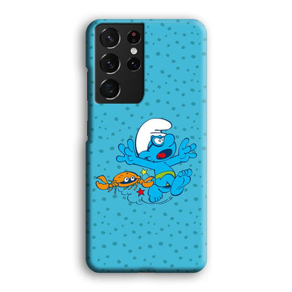 The Smurfs Don't Be Naughty Samsung Galaxy S21 Ultra Case-Oxvistore