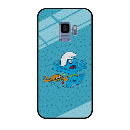 The Smurfs Don't Be Naughty Samsung Galaxy S9 Case-Oxvistore