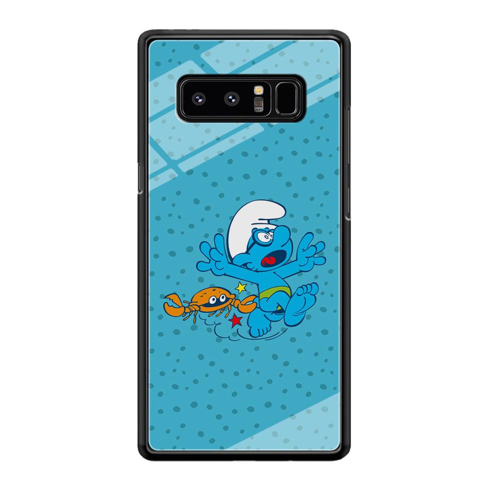 The Smurfs Don't Be Naughty Samsung Galaxy Note 8 Case-Oxvistore