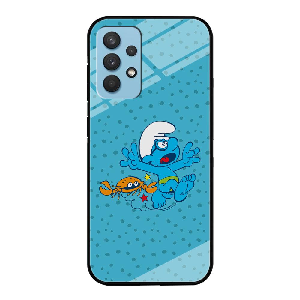 The Smurfs Don't Be Naughty Samsung Galaxy A32 Case-Oxvistore