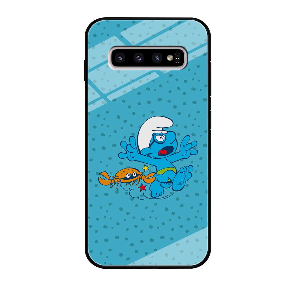 The Smurfs Don't Be Naughty Samsung Galaxy S10 Plus Case-Oxvistore