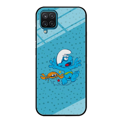 The Smurfs Don't Be Naughty Samsung Galaxy A12 Case-Oxvistore