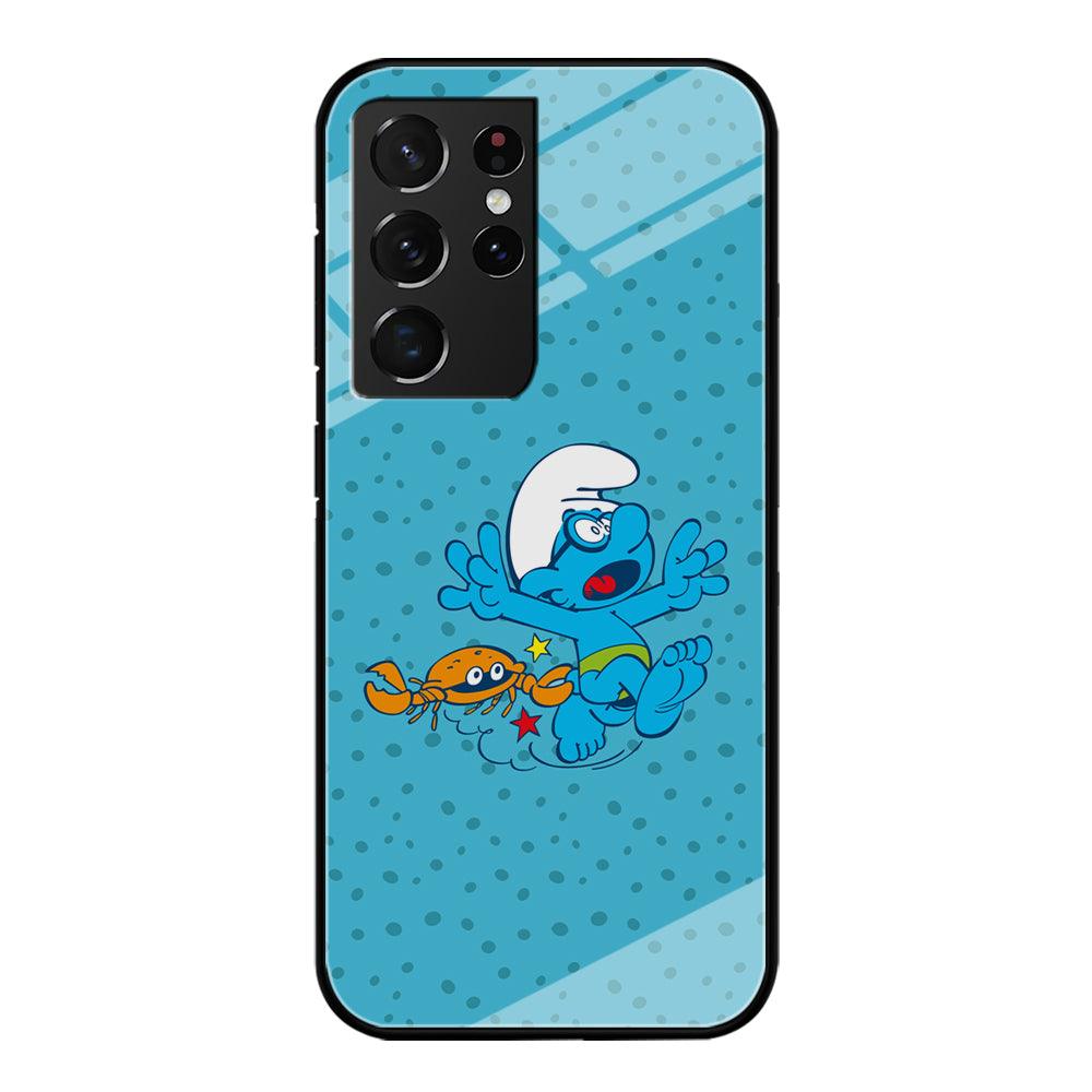 The Smurfs Don't Be Naughty Samsung Galaxy S21 Ultra Case-Oxvistore