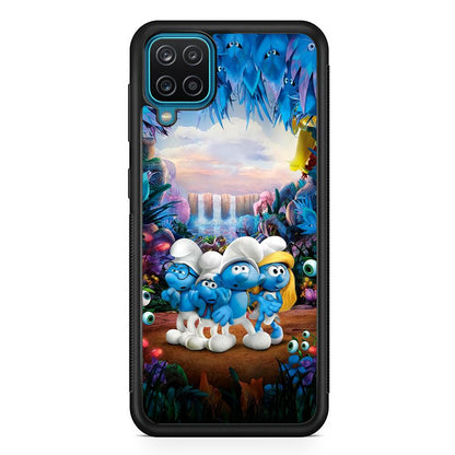 The Smurfs Lost in The Jungle Samsung Galaxy A12 Case-Oxvistore