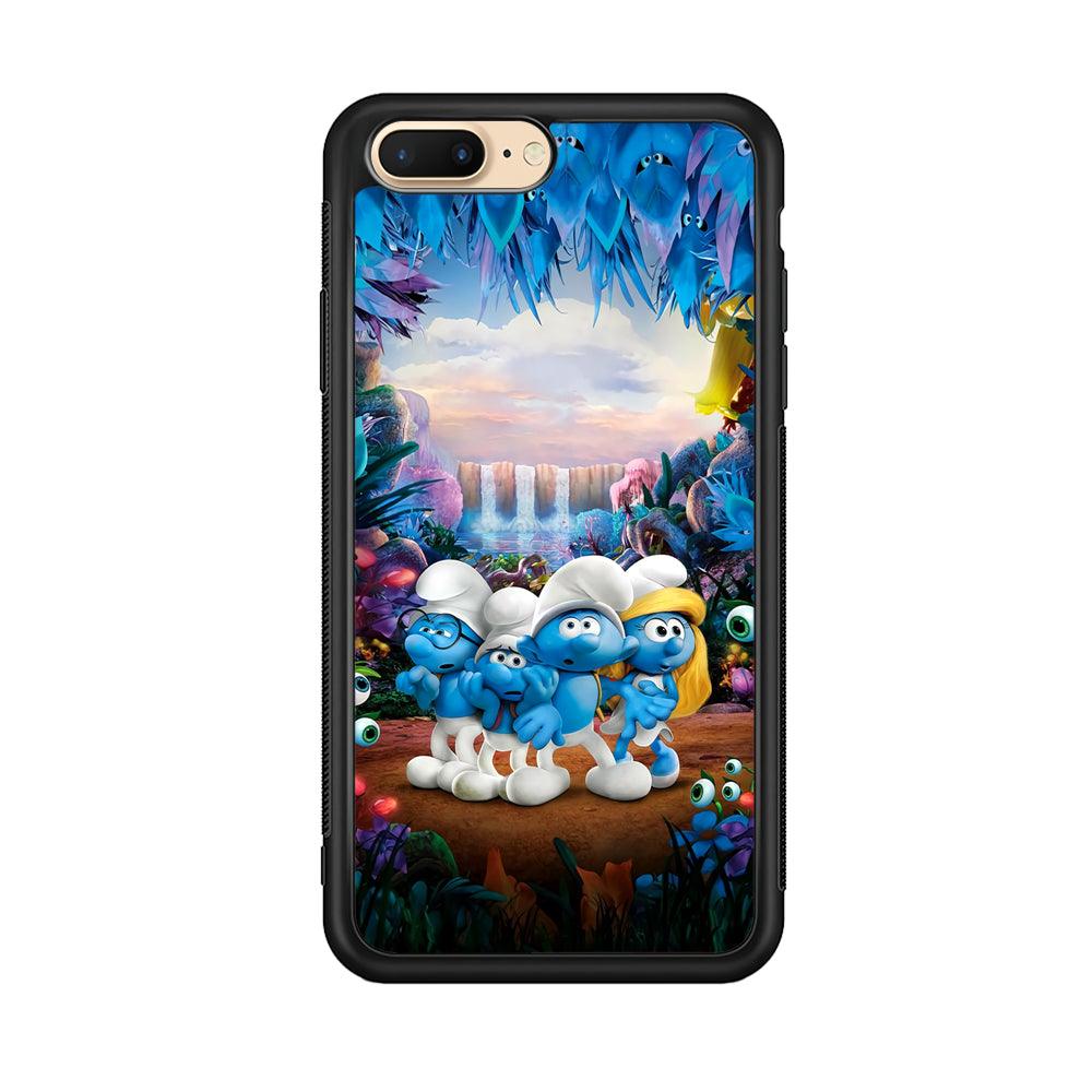 The Smurfs Lost in The Jungle iPhone 8 Plus Case-Oxvistore