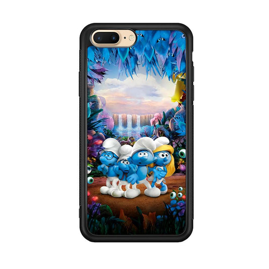 The Smurfs Lost in The Jungle iPhone 8 Plus Case-Oxvistore