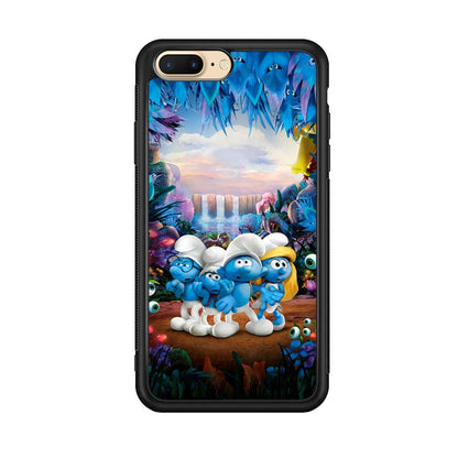 The Smurfs Lost in The Jungle iPhone 7 Plus Case-Oxvistore