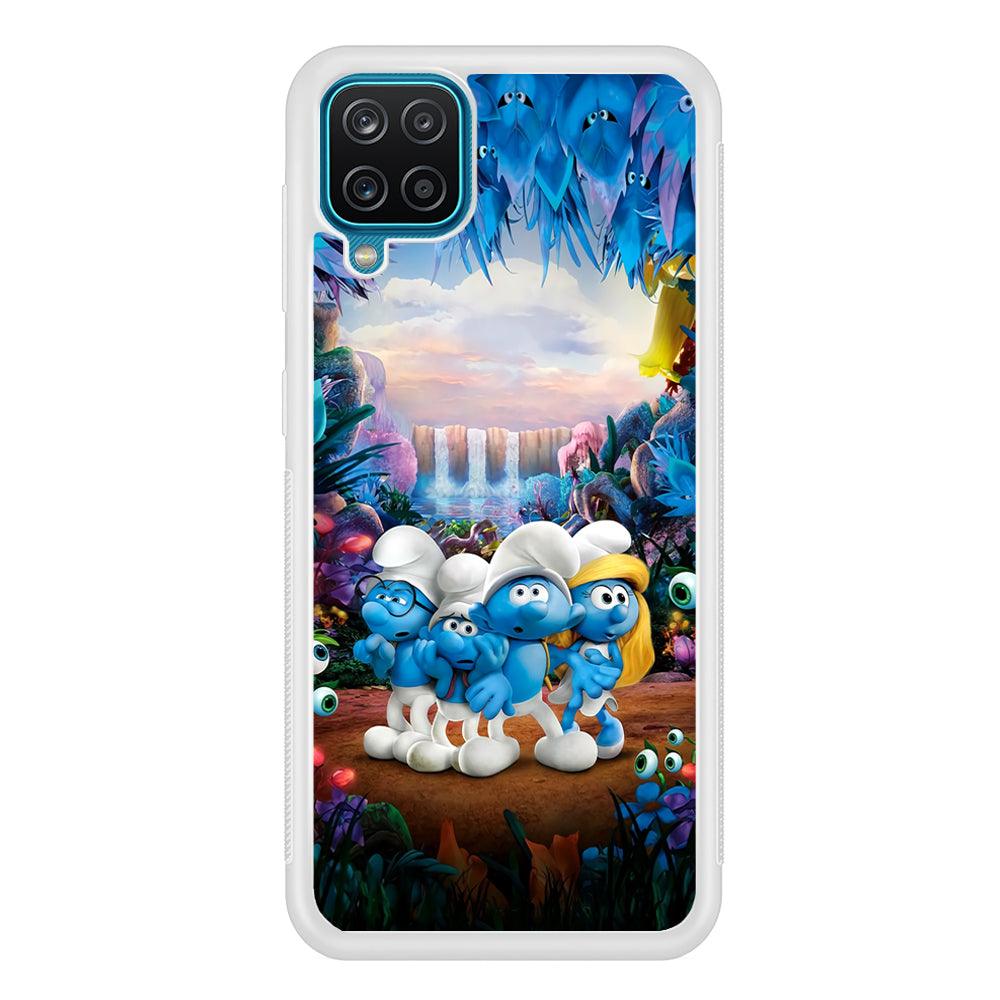 The Smurfs Lost in The Jungle Samsung Galaxy A12 Case-Oxvistore