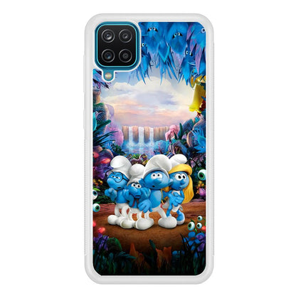 The Smurfs Lost in The Jungle Samsung Galaxy A12 Case-Oxvistore