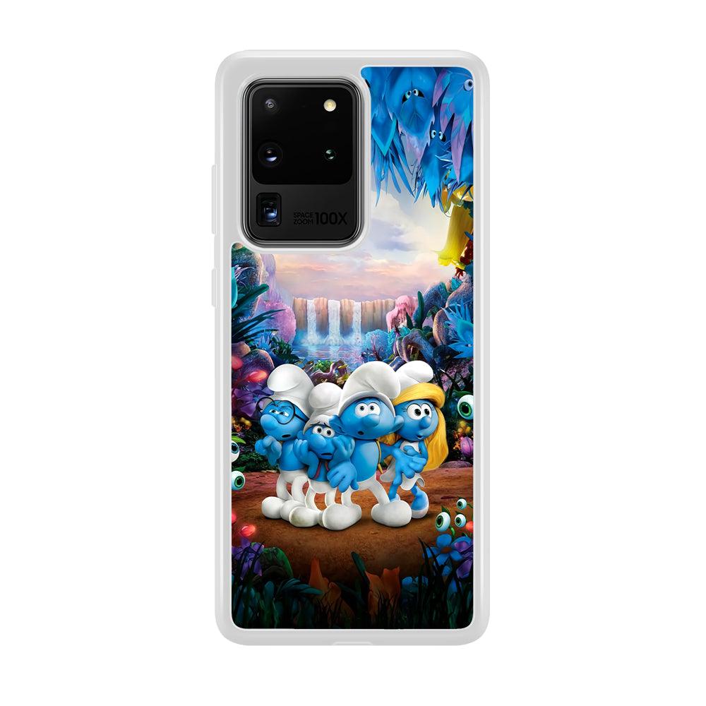 The Smurfs Lost in The Jungle Samsung Galaxy S20 Ultra Case-Oxvistore