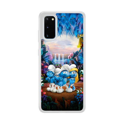 The Smurfs Lost in The Jungle Samsung Galaxy S20 Case-Oxvistore