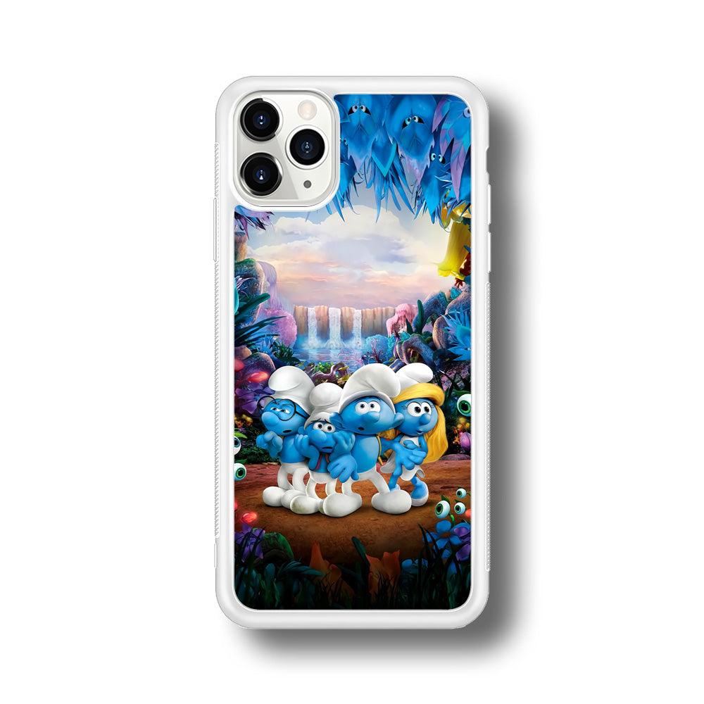 The Smurfs Lost in The Jungle iPhone 11 Pro Case-Oxvistore