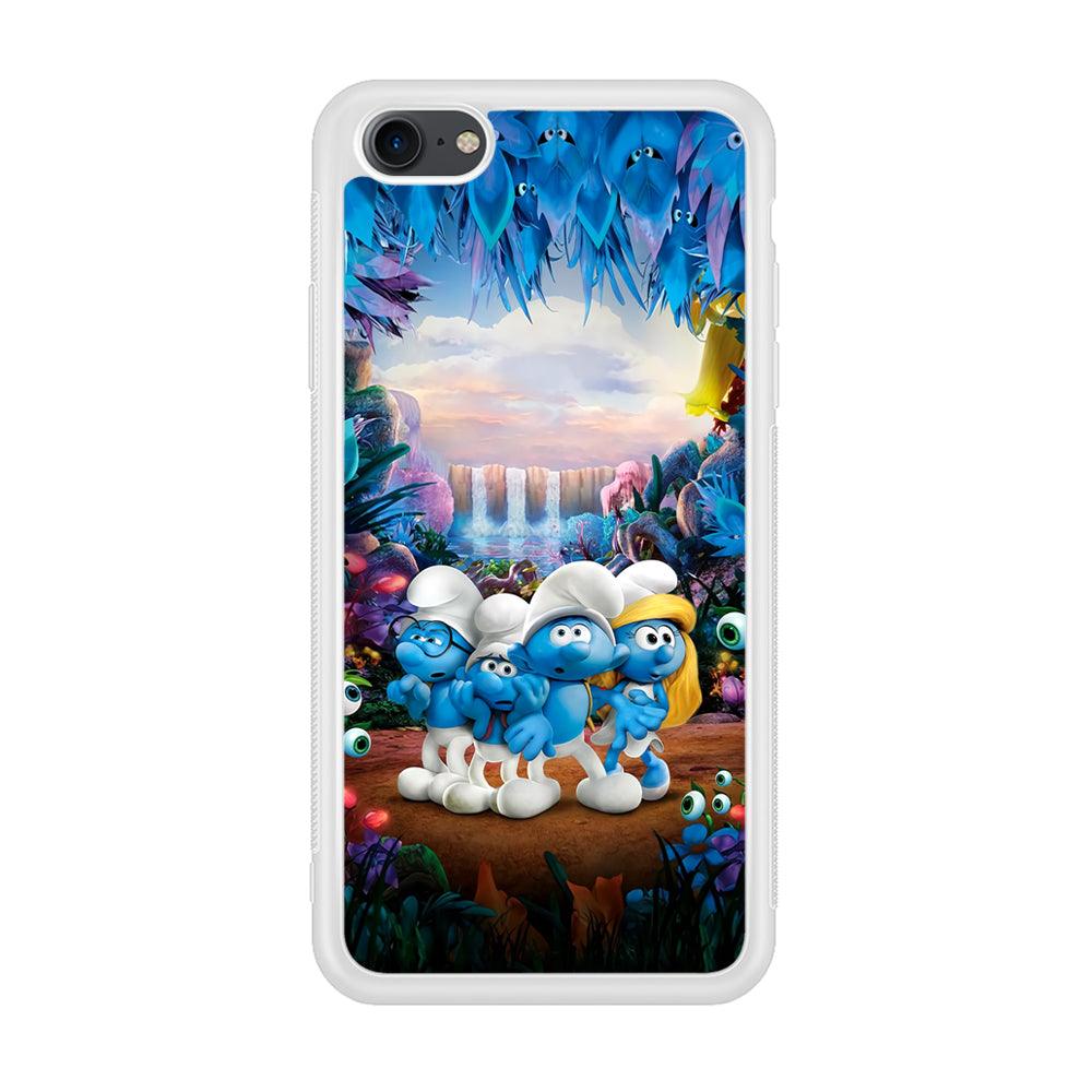 The Smurfs Lost in The Jungle iPhone 8 Case-Oxvistore