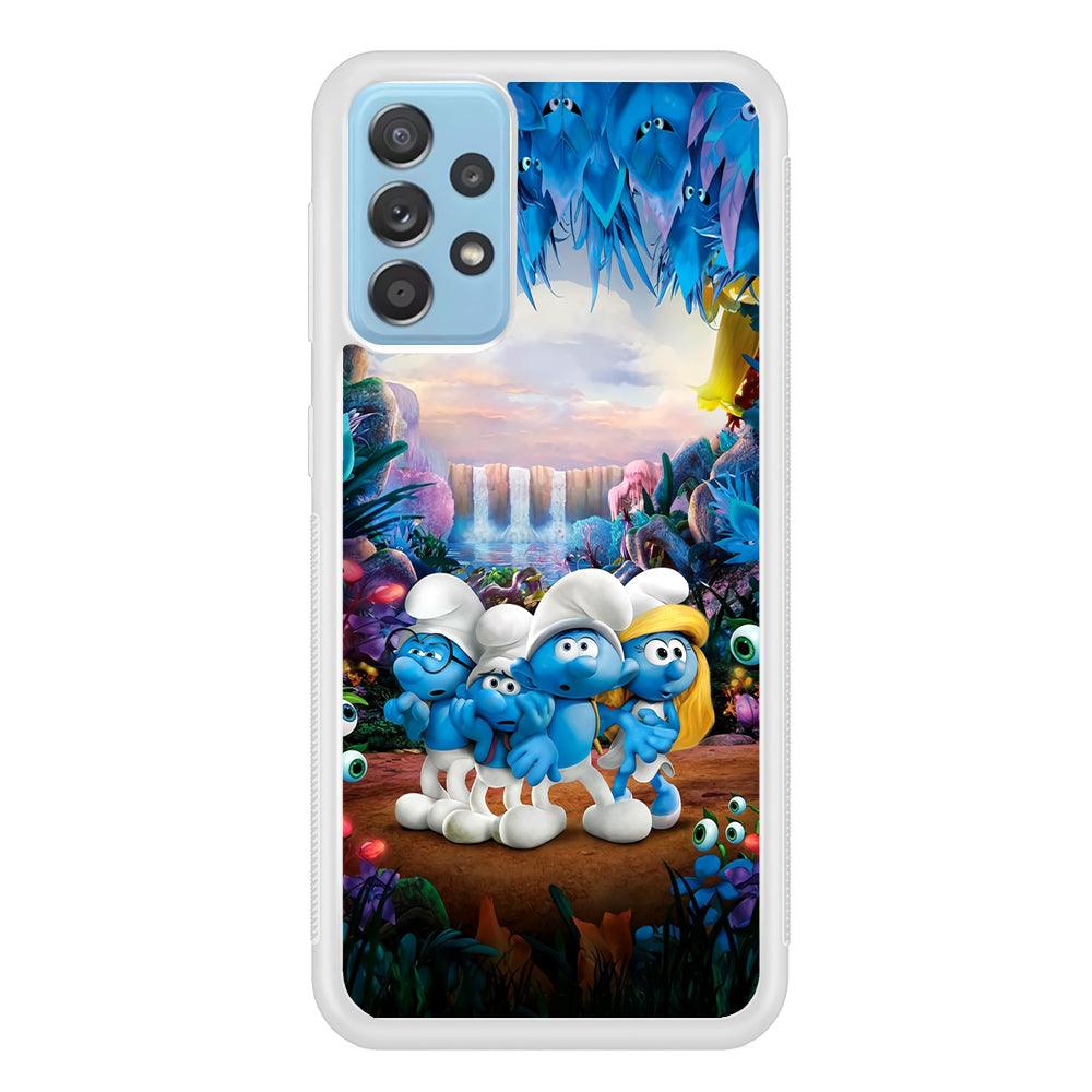 The Smurfs Lost in The Jungle Samsung Galaxy A72 Case-Oxvistore