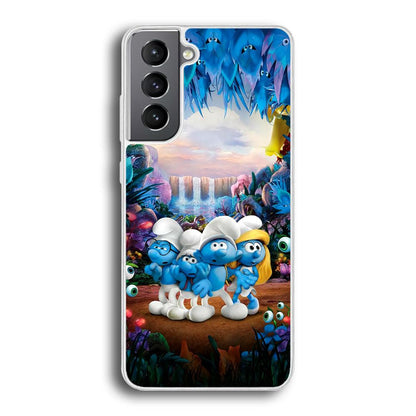 The Smurfs Lost in The Jungle Samsung Galaxy S21 Plus Case-Oxvistore