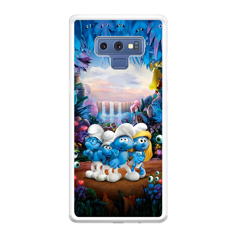 The Smurfs Lost in The Jungle Samsung Galaxy Note 9 Case-Oxvistore