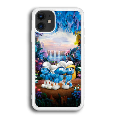 The Smurfs Lost in The Jungle iPhone 12 Case-Oxvistore