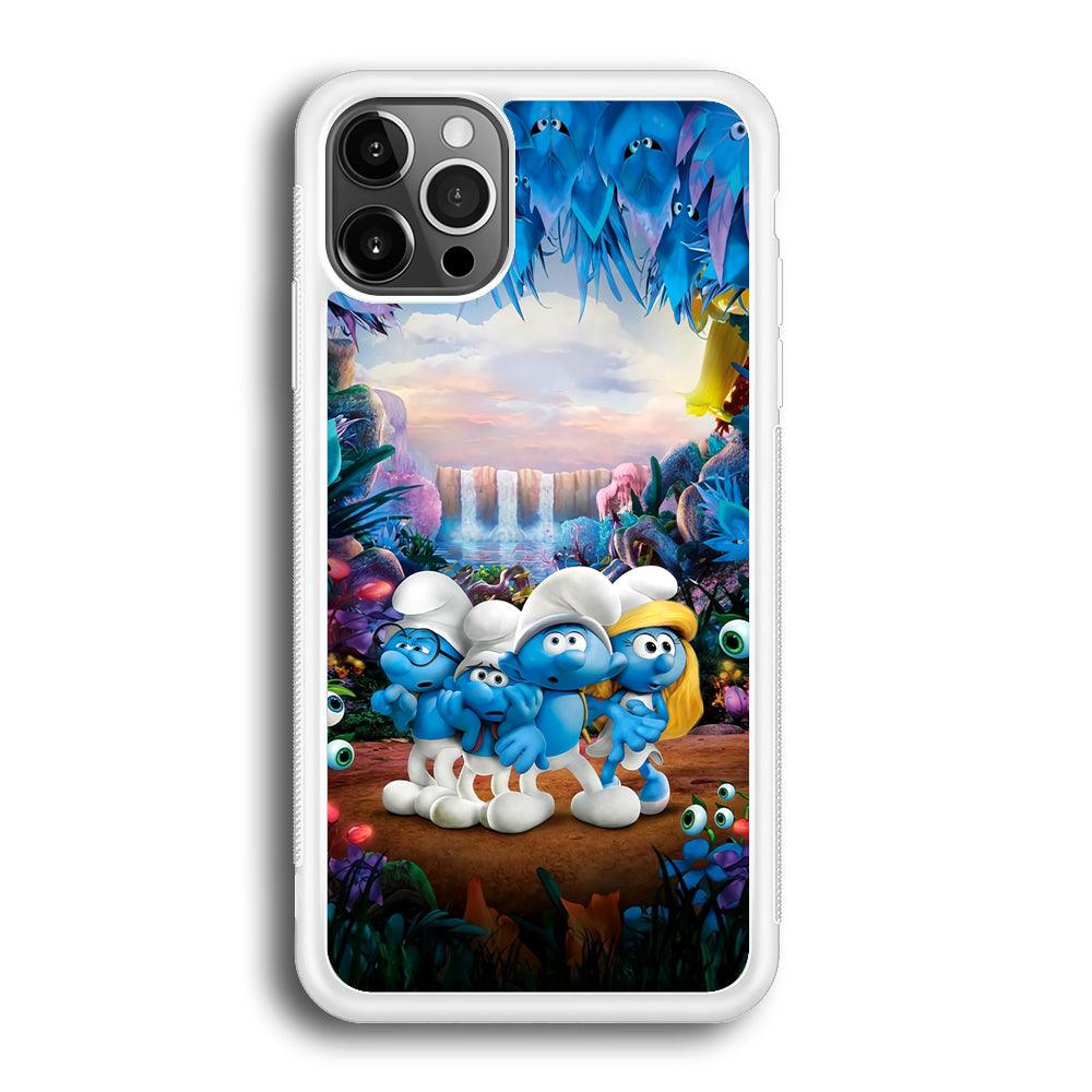 The Smurfs Lost in The Jungle iPhone 12 Pro Max Case-Oxvistore