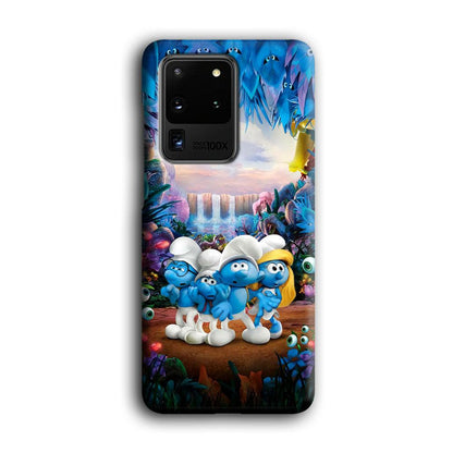 The Smurfs Lost in The Jungle Samsung Galaxy S20 Ultra Case-Oxvistore