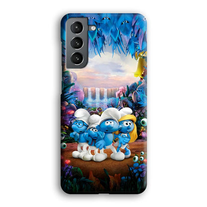 The Smurfs Lost in The Jungle Samsung Galaxy S21 Plus Case-Oxvistore