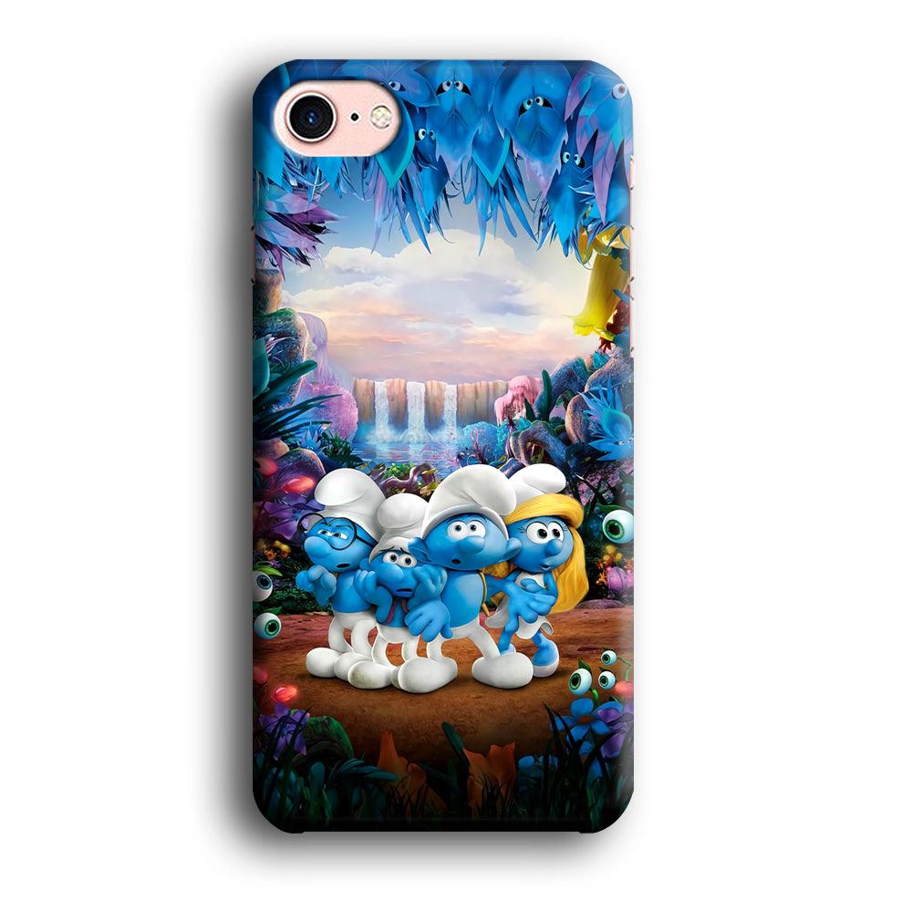 The Smurfs Lost in The Jungle iPhone 7 Case-Oxvistore