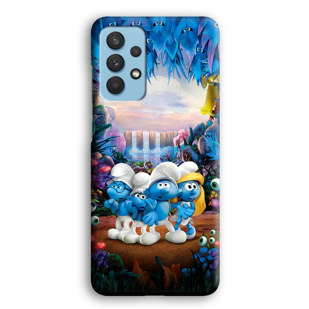 The Smurfs Lost in The Jungle Samsung Galaxy A32 Case-Oxvistore