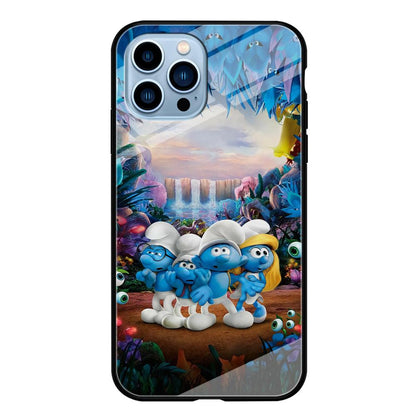 The Smurfs Lost in The Jungle iPhone 13 Pro Case-Oxvistore