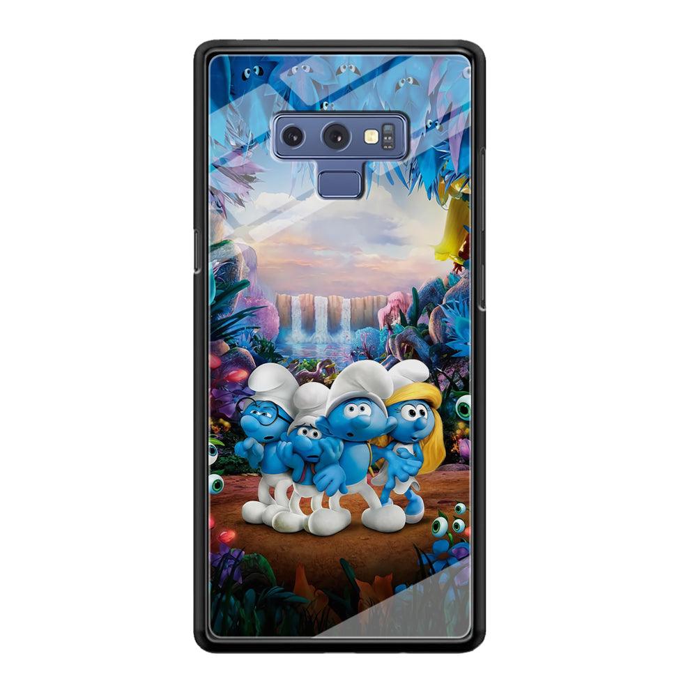 The Smurfs Lost in The Jungle Samsung Galaxy Note 9 Case-Oxvistore