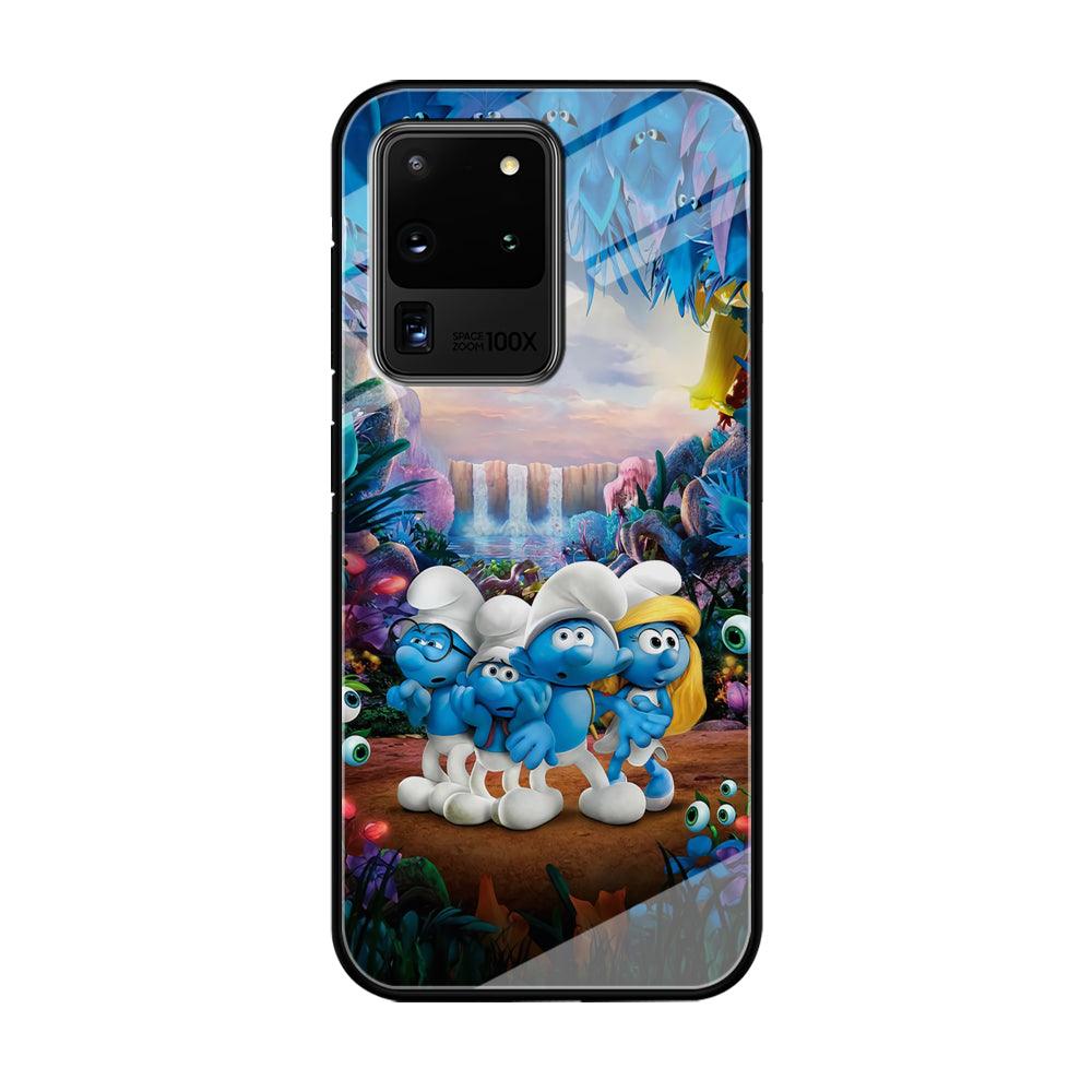 The Smurfs Lost in The Jungle Samsung Galaxy S20 Ultra Case-Oxvistore