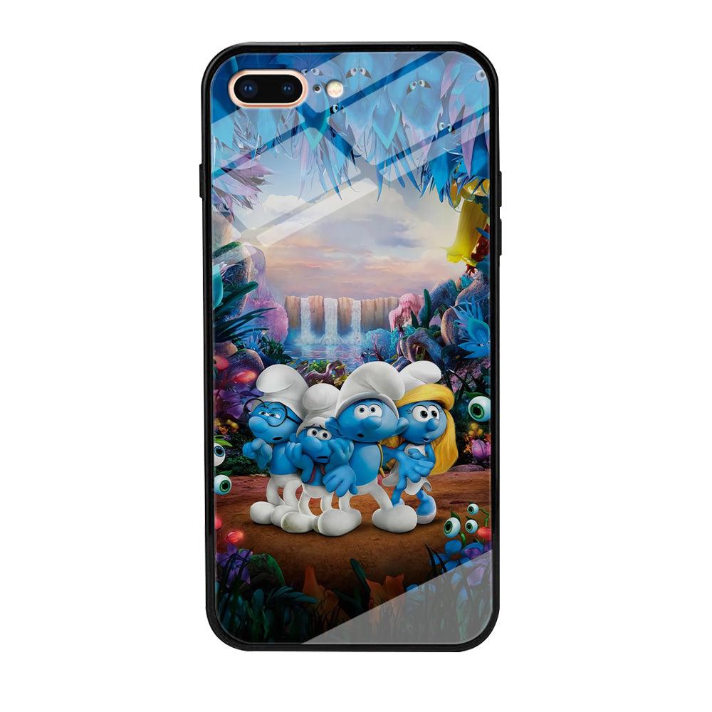 The Smurfs Lost in The Jungle iPhone 8 Plus Case-Oxvistore