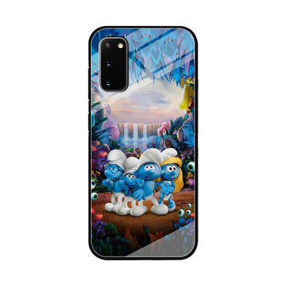 The Smurfs Lost in The Jungle Samsung Galaxy S20 Case-Oxvistore