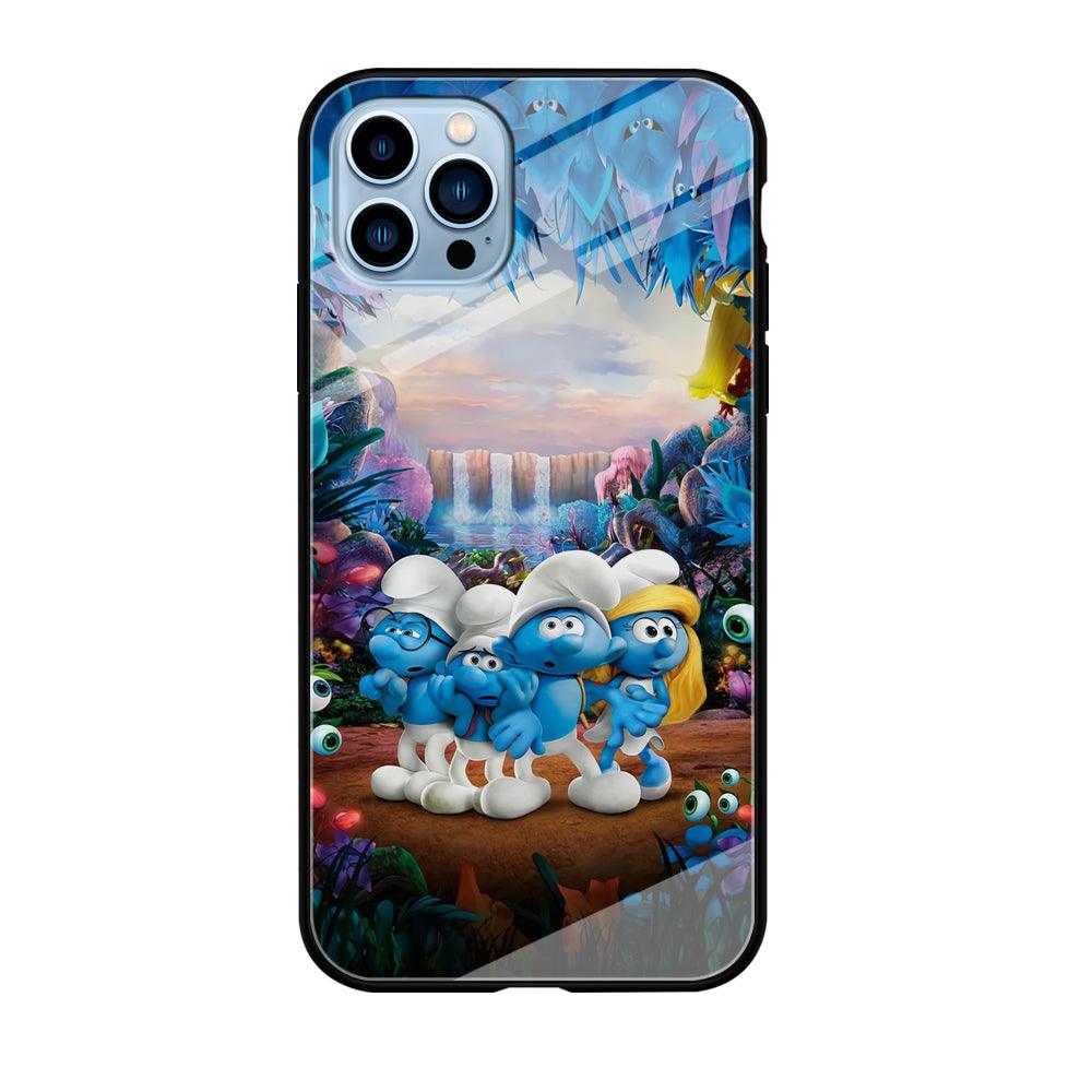 The Smurfs Lost in The Jungle iPhone 12 Pro Max Case-Oxvistore