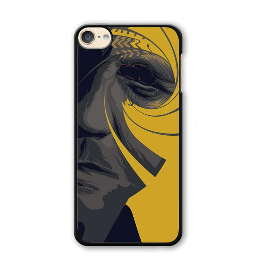 The Visionable of Agent 007 iPod Touch 6 Case-Plastic Black (2D Case)-Oxvistore