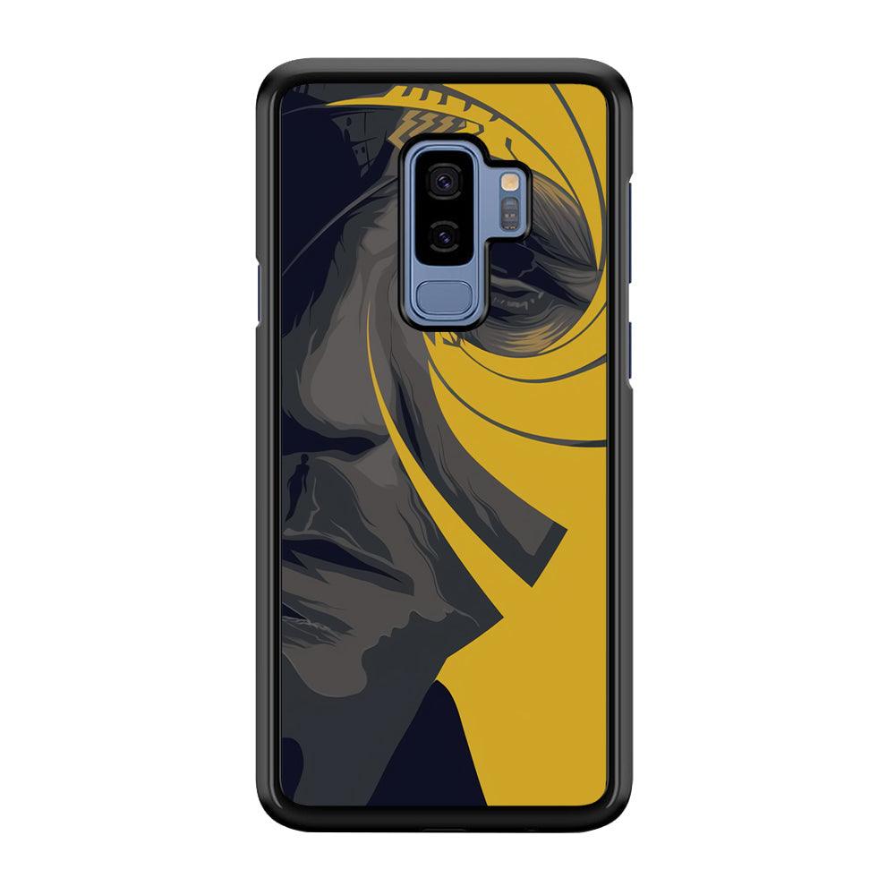 The Visionable of Agent 007 Samsung Galaxy S9 Plus Case-Rubber Black (2D Case)-Oxvistore