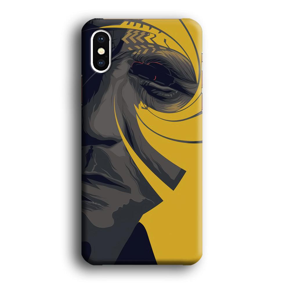 The Visionable of Agent 007 iPhone X Case-Oxvistore