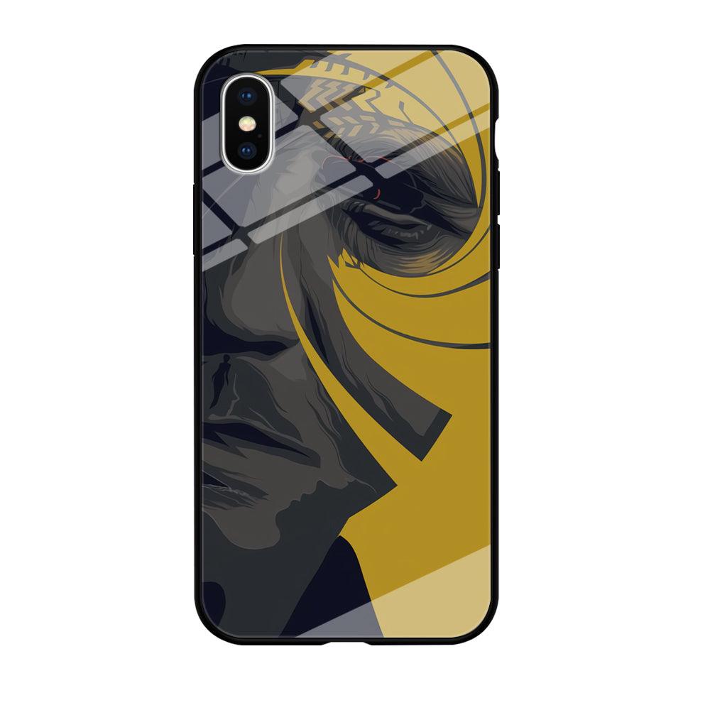 The Visionable of Agent 007 iPhone X Case-Oxvistore